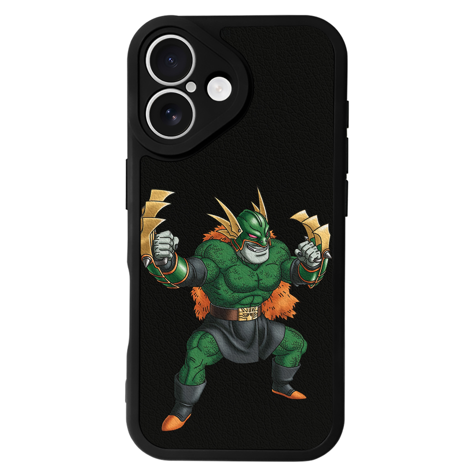 （画像用） ドラゴンクエスト Doragon Kuesuto Dragon Quest 【iPhone 16シリーズ対応】シリコンスマホケース（レザー調） 材質：シリコン